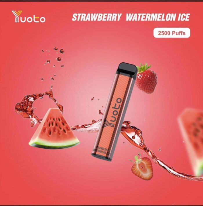 STRAWBERRY-WATERMELON Yuoto Strawberry Watermelon Ice 2500 puffs