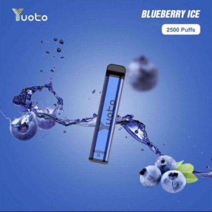 Yuto Disposable Vape 2500 Puffs Blueberry Ice