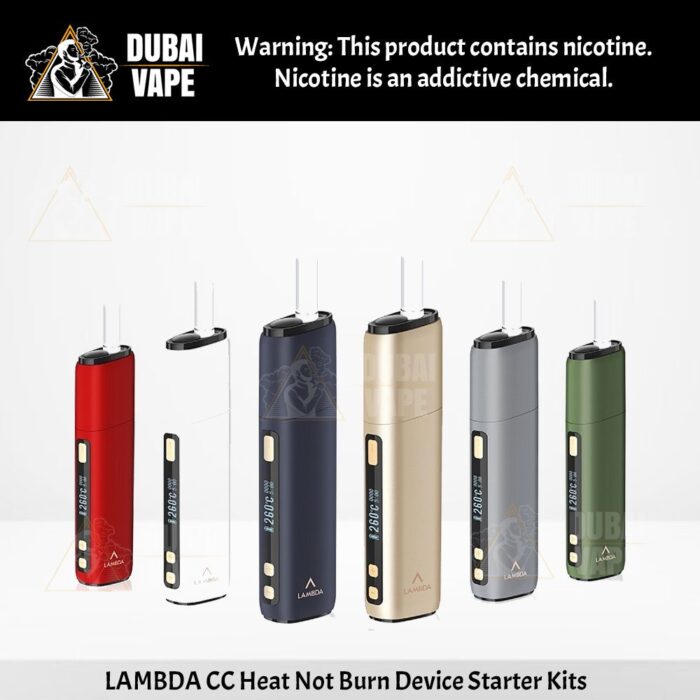 LAMBDA-CC-Heat-Not-Burn-Device-Starter-Kits-for-Tobacco-Sticks-New LAMBDA-CC-Heat-Not-Burn-Device-Starter-Kits-for-Tobacco-Sticks-New