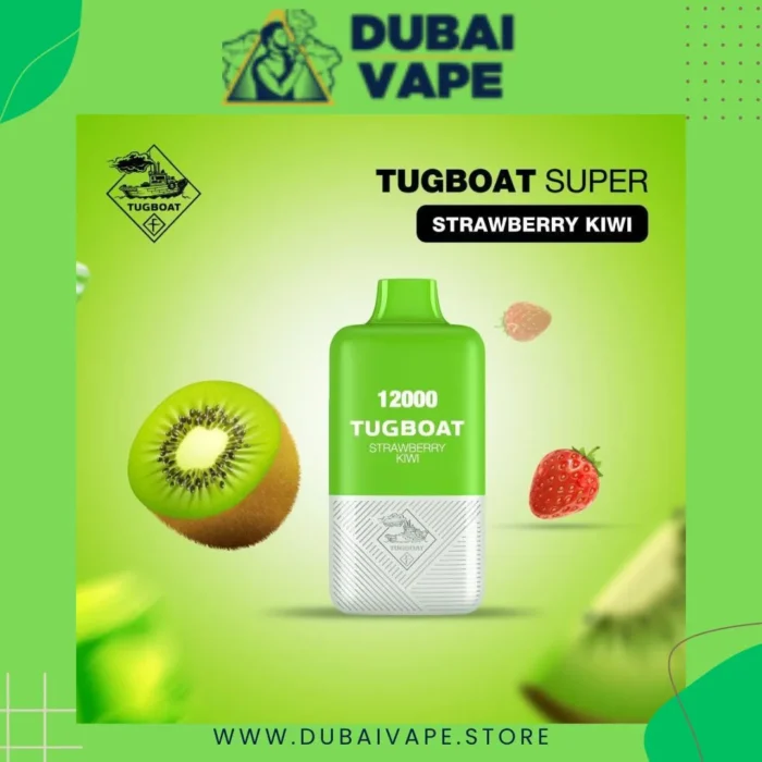 Tugboat-Super-12000-Puffs-Disposable-Vape-Strawberry-Kiwi