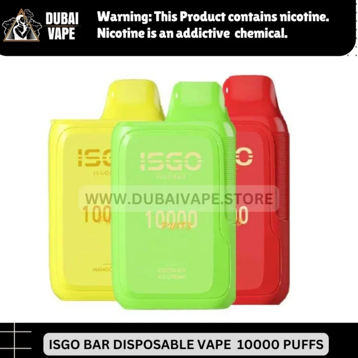 ISGO BAR DIPOSABLE VAPE 10000 PUFFS ISGO BAR DIPOSABLE VAPE 10000 PUFFS