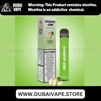 SMOOTH 3000 PUFFS DUBBLE APPLE