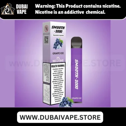 SMOOTH 3000 PUFFS GRAPE ICE