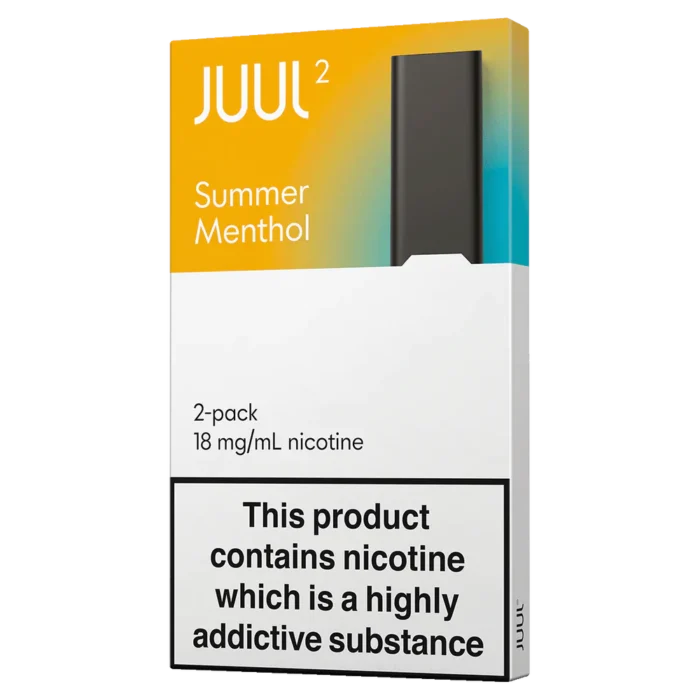 JUUL 2 SUMMER MENTHOL PODS – 18 Mg NICOTINE IN UAE JUUL 2 SUMMER MENTHOL PODS – 18 Mg NICOTINE IN UAE