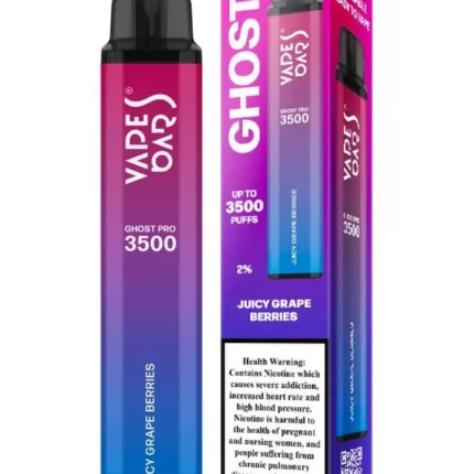 Vapes Bar Ghost Pro 3500 Puffs Juicy-Grape-Berries-jpg