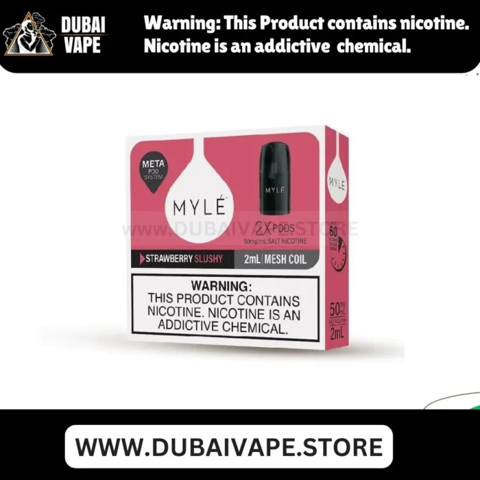 MYLE Meta Strawberry Slushy V5 Pod