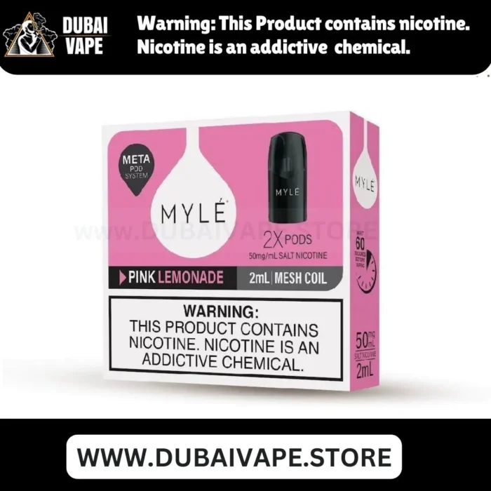 MYLE Meta Sweet Pink Lamonade V5 Pod