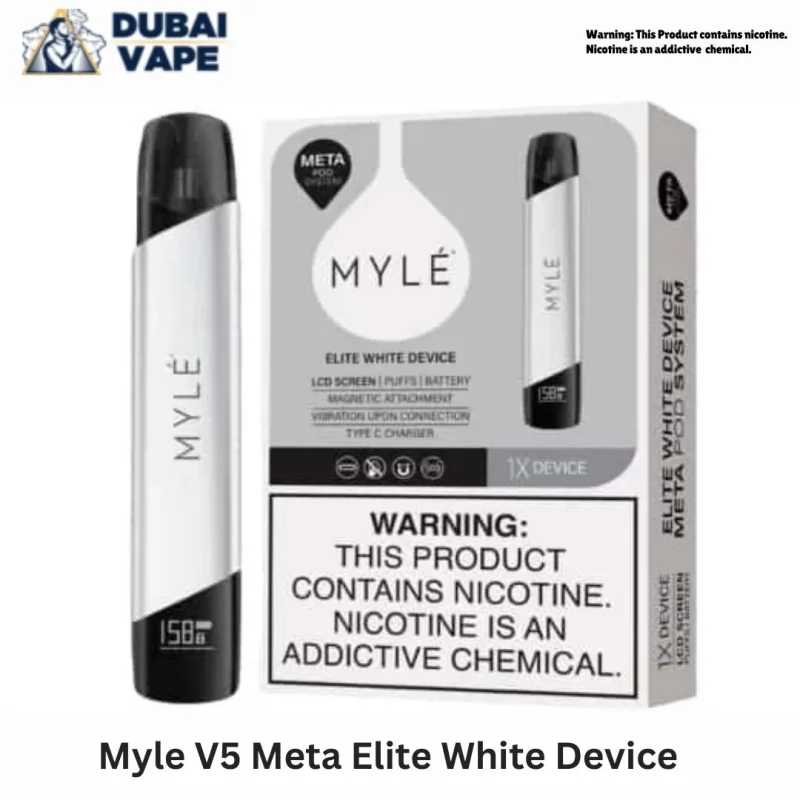 Myle V5 Meta Elite White Device dubai