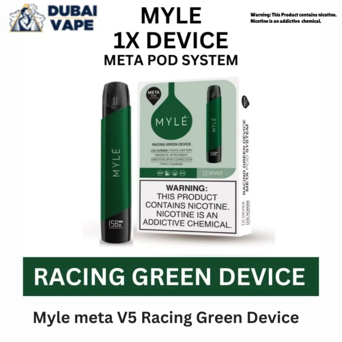 Myle meta V5 Racing Green Device