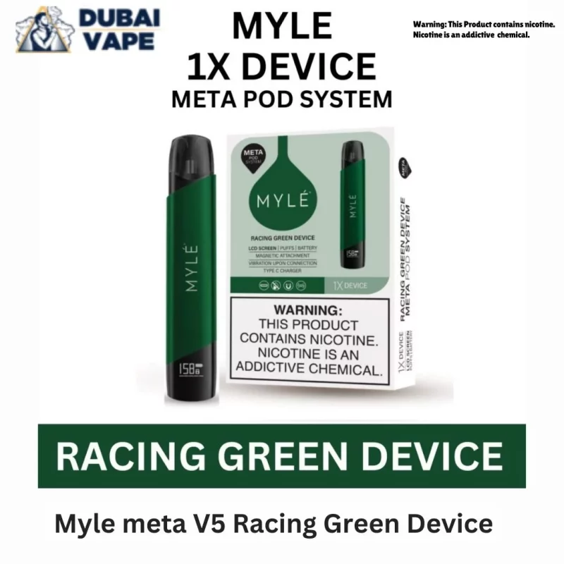 Myle meta V5 Racing Green Device