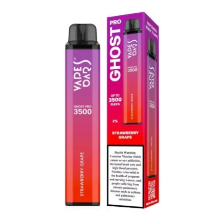 Vapes Bar Ghost Pro 3500 Puffs Strawberry-Grape-jpg-700x933