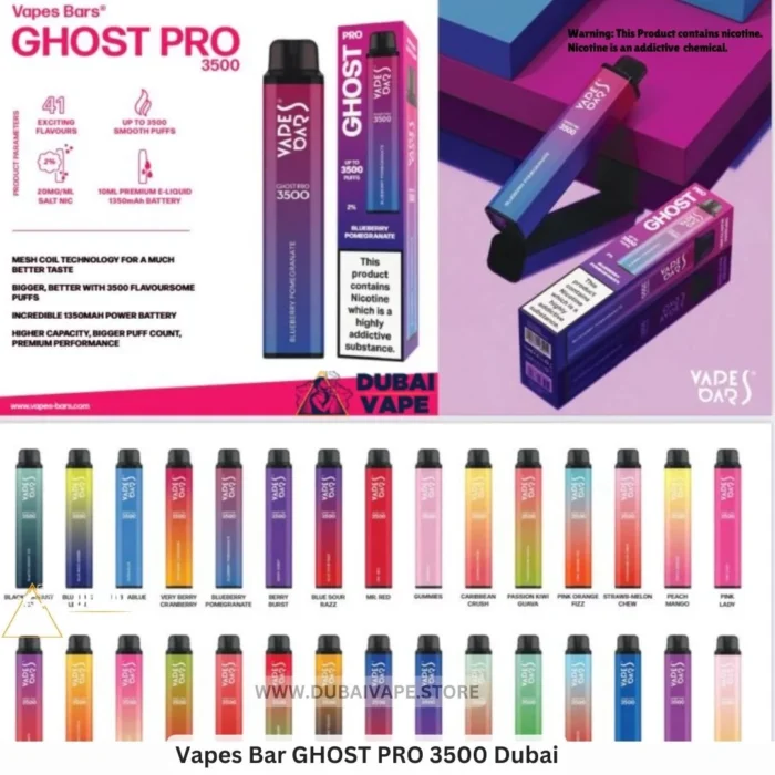 Vapes Bar GHOST PRO 3500 Dubai Vapes Bar GHOST PRO 3500 Dubai