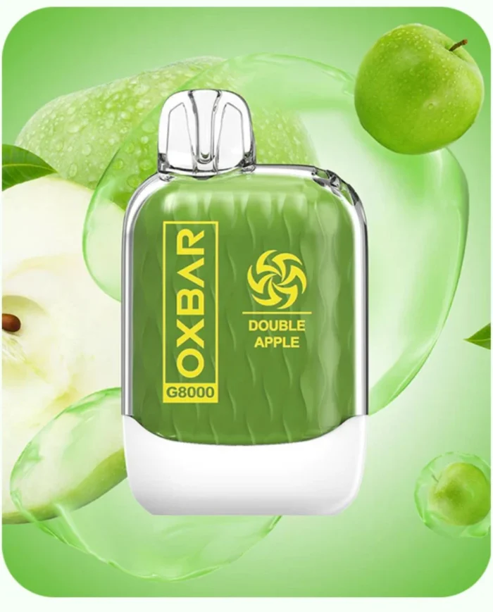 OXBAR G8000 Puffs Disposable Vape in Dubai DOUBLE APPLE FLAVOUR