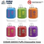 OXBAR G8000 Puffs Disposable Vape in Dubai UAE