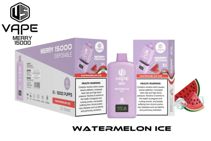 merry vape 15000 disposable Watermelon ICe