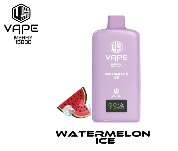 US merry vape 15000 disposable Watermelon ice