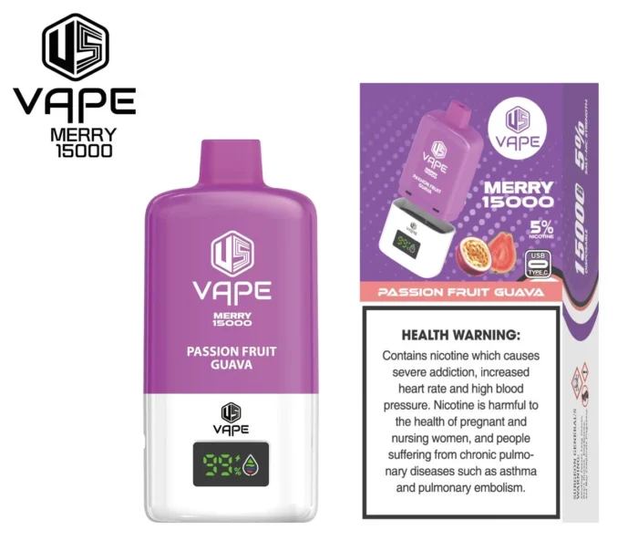 merry vape 15000 disposable passion fruit guava (3)
