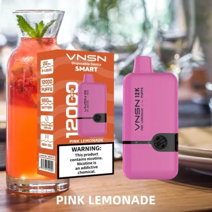 vnsn disposable device 12000 puffs Pink Lemonade Flavour