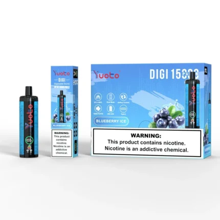 Yuoto Digi 15,000 Puffs Disposable Vape Blueberry Ice
