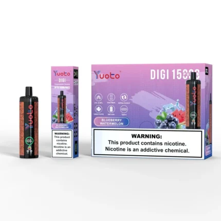 Yuoto Digi 15,000 Puffs Disposable Vape Blueberry Watermelon