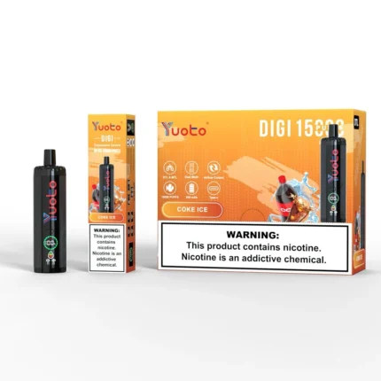 Yuoto Digi 15,000 Puffs Disposable Vape COKE ICE