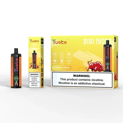 Yuoto Digi 15,000 Puffs Disposable Vape Energy Drink Flavour