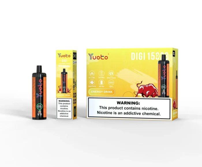 Yuoto Digi 15,000 Puffs Disposable Vape Energy Drink Flavour Yuoto Digi 15,000 Puffs Disposable Vape Energy Drink Flavour