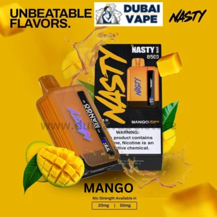 Nasty Bar 8500 Puffs Disposable Vape MANGO - Dubai Vape Store