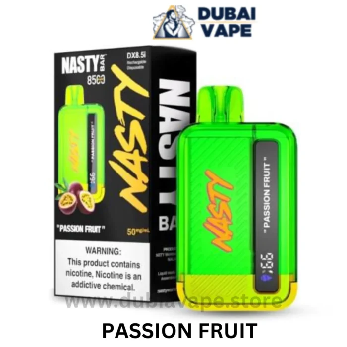Nasty Bar 8500 Puffs Disposable Vape PASSION FRUIT - Dubai Vape Store
