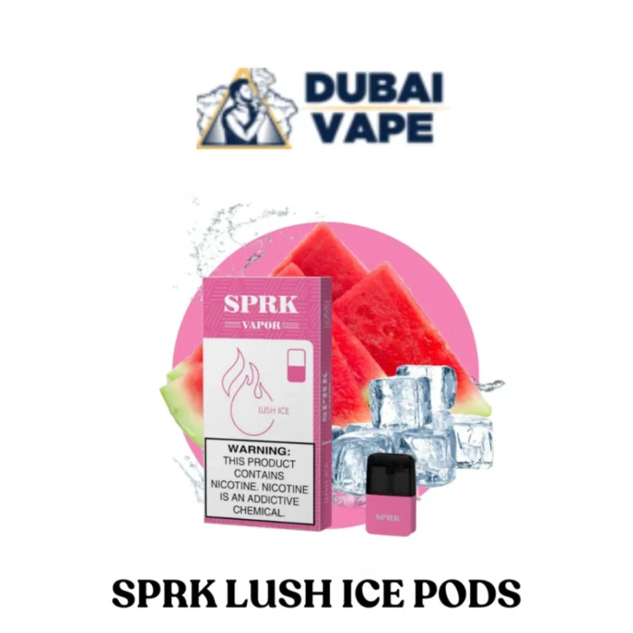 SPRK VAPE LUSH ICE V4 PODS IN DUBAI