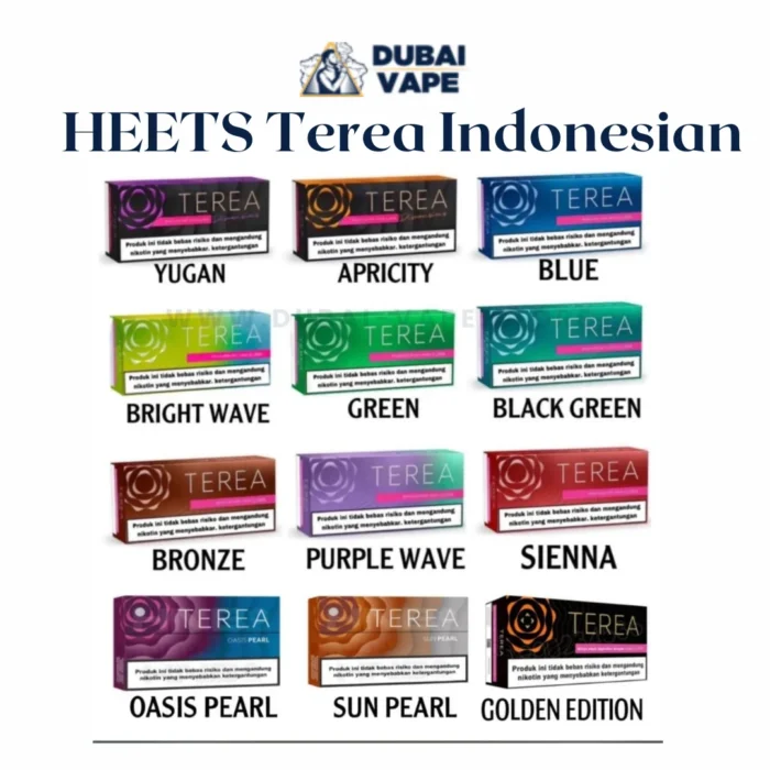 Heets Terea Indonesian All Flavours for IQOS ILUMA Device in Dubai