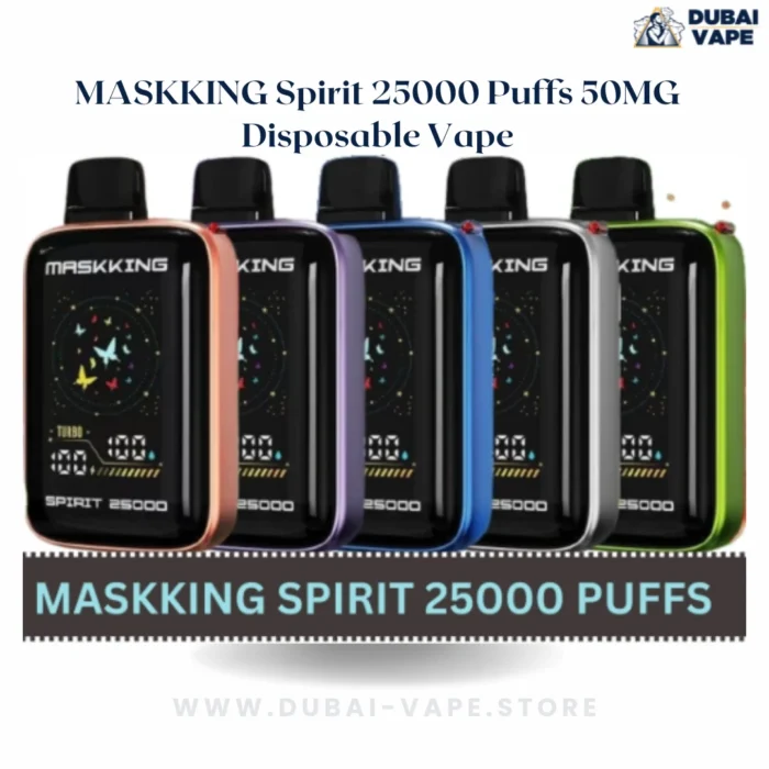 MASKKING Spirit 25000 Puffs 50MG Disposable Vape MASKKING Spirit 25000 Puffs 50MG Disposable Vape