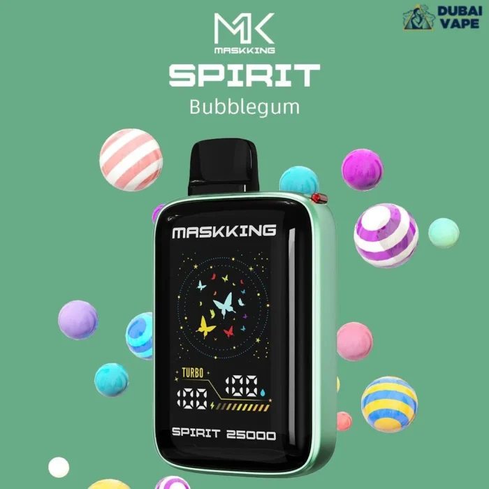 MASKKING Spirit 25000 Puffs 50MG Disposable Vape in Dubai Bubble Gum MASKKING Spirit 25000 Puffs 50MG Disposable Vape in Dubai Bubble Gum