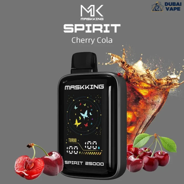 MASKKING Spirit 25000 Puffs 50MG Disposable Vape in Dubai CHERRY Cola MASKKING Spirit 25000 Puffs 50MG Disposable Vape in Dubai CHERRY Cola