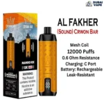 The New Al Fakher 12000 Puffs Shisha Hookah Vape - Al Fakher 12k Puffs Mango Ice
