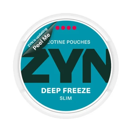 ZYN Deep Freeze Slim Extra Strong | Extreme Mint Nicotine Pouches Dubai