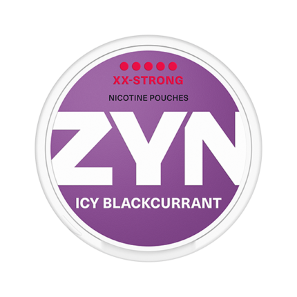 ZYN ICY BLACKCURRANT EXTRA STRONG