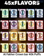 Al Fakher Crown bar 40k Puffs