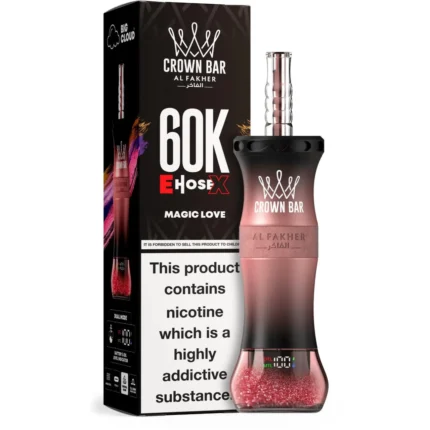 Al_Fakher_Crown_Bar_E_Hose_X_60K_Puff_Disposable_Magic_Love__83125.1773352973.webp