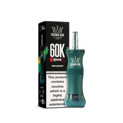 Al_Fakher_Crown_Bar_E_Hose_X_60K_Puff_Disposable_Spearmint__29678.1781638335.webp