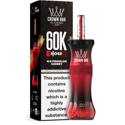 Al_Fakher_Crown_Bar_E_Hose_X_60K_Puff_Disposable_Watermelon_Cherry__66373.1773352973.webp